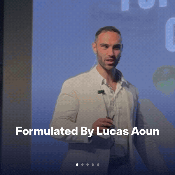Lucas Aoun, qualified naturopath and PEAK-T formulator